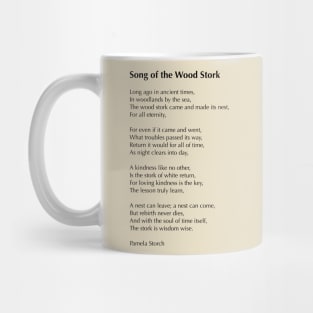 Song of the Wood Stork Poem Collector's Edition Mug